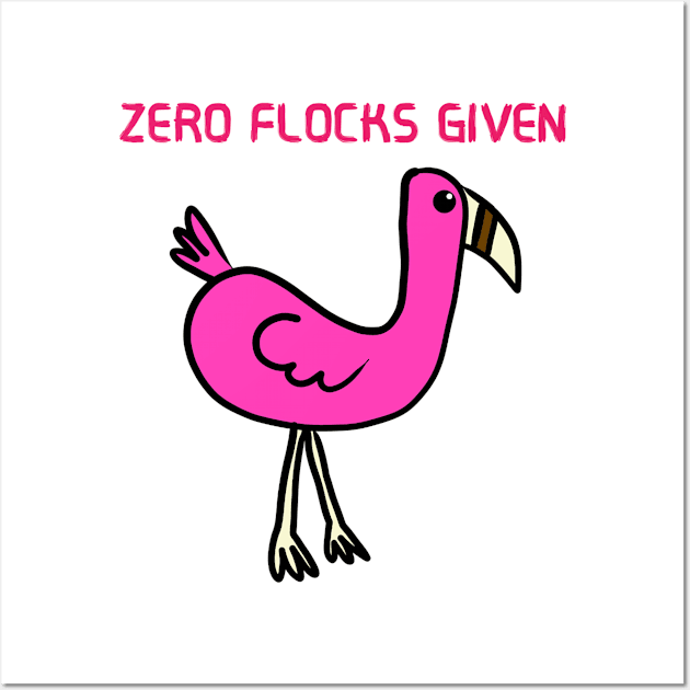 Zero Flocks Given Wall Art by Monster To Me